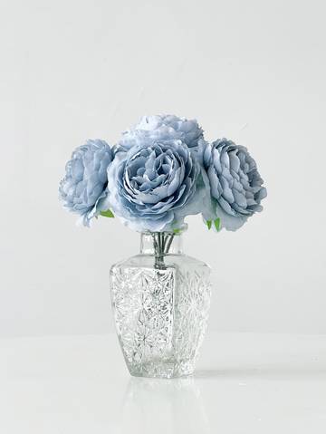 6pcs Artificial Peony Flower Heads Artificial Flowers Luxurious Weddings