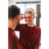 12Pcs Heart Shape Rimless Sunglasses for Women Party Glasses Luxurious Weddings