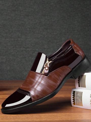 Men's Leather Shoes, Big Size Casual/business/formal Shoes Dress Shoes Luxurious Weddings