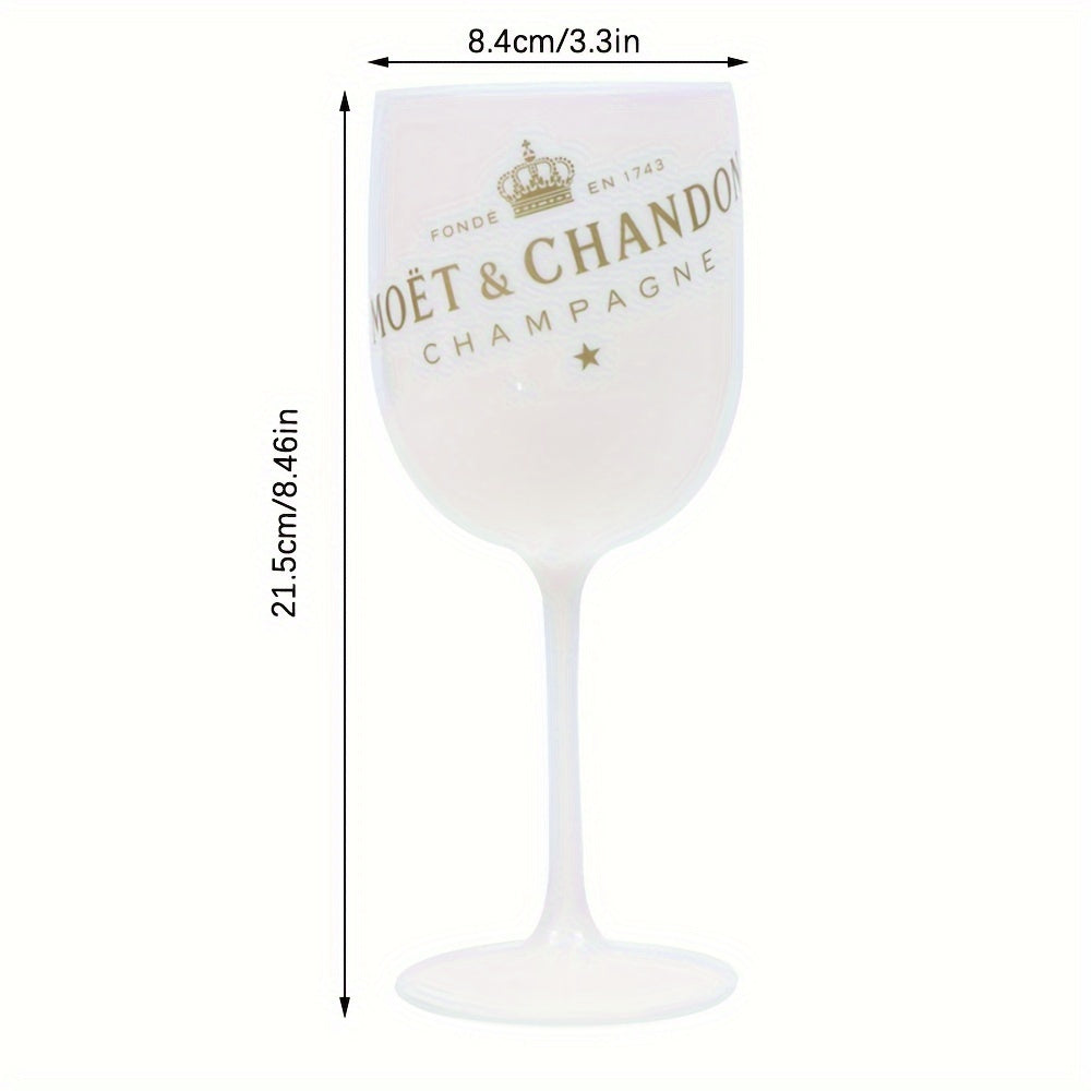 1pc, 16.23oz Plastic Wine Champagne Cup, Wine glasses Luxurious Weddings
