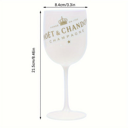 1pc, 16.23oz Plastic Wine Champagne Cup, Wine glasses Luxurious Weddings