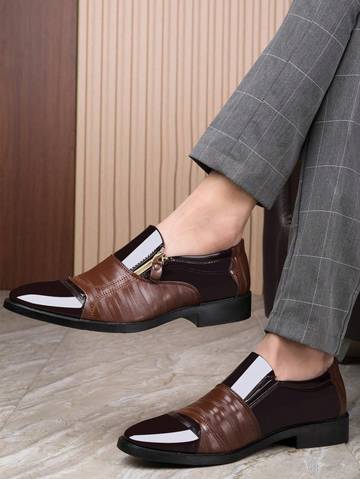 Men's Leather Shoes, Big Size Casual/business/formal Shoes Dress Shoes Luxurious Weddings