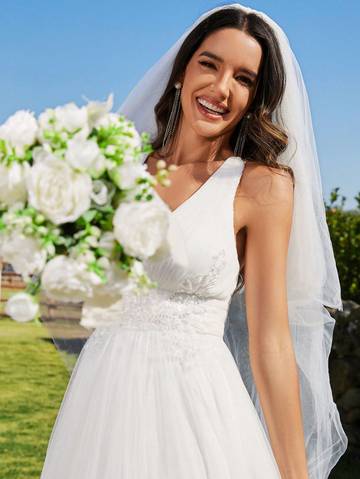 Jessica Lace Bodice Mesh Wedding Dress Wedding Dresses Luxurious Weddings