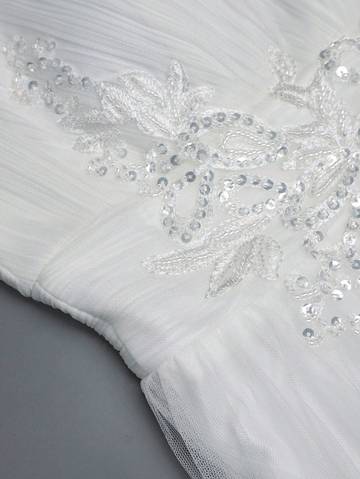 Jessica Lace Bodice Mesh Wedding Dress Wedding Dresses Luxurious Weddings