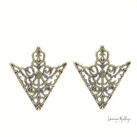 Vintage Collar Buckle Pin - Royal Alloy Design Suit Accessories Luxurious Weddings