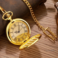 Vintage Pocket Watch - Zinc Alloy Case, Quartz Movement, Waterproof Pocket Watch Luxurious Weddings