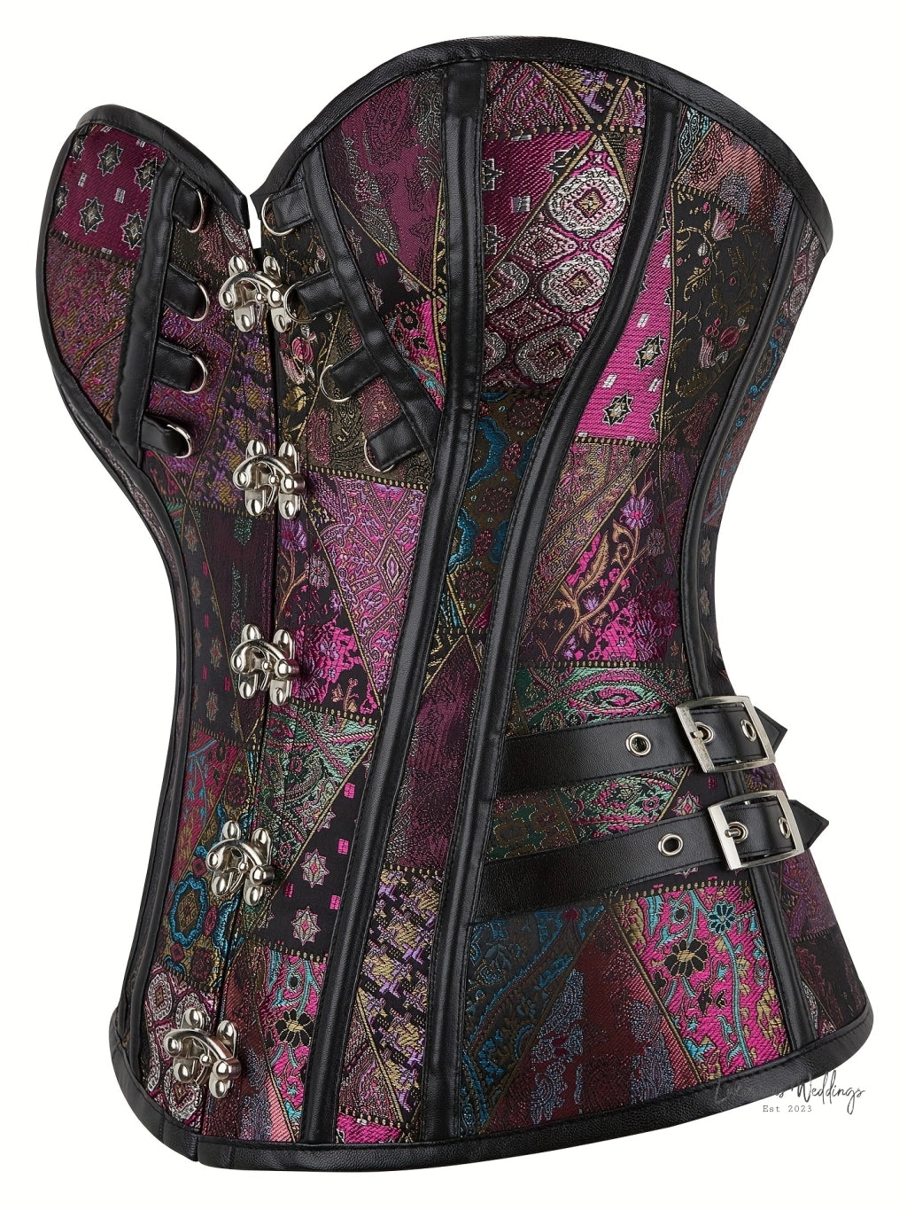 Vintage Gothic Corset Bustier - Lace Up Steampunk Body Shaper for Women Corset Luxurious Weddings