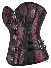 Vintage Gothic Corset Bustier - Lace Up Steampunk Body Shaper for Women Corset Luxurious Weddings