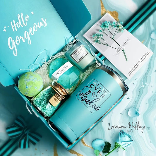Luxury Self Care Gift Box - Perfect for Bridesmaids, Christmas, and More! Gifts for her Luxurious Weddings