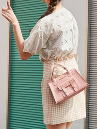 Boston Bag With Shoulder/ Crossbody/ Handheld Straps Women Top Handle Bags Luxurious Weddings