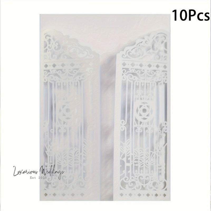 Luxury 3-D Paper Invitations - Wedding, Shower, Birthday, Thank You Cards Invitations Luxurious Weddings