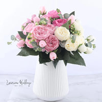 Silk Peony Flowers Peonys Luxurious Weddings