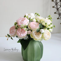 Silk Peony Flowers Peonys Luxurious Weddings