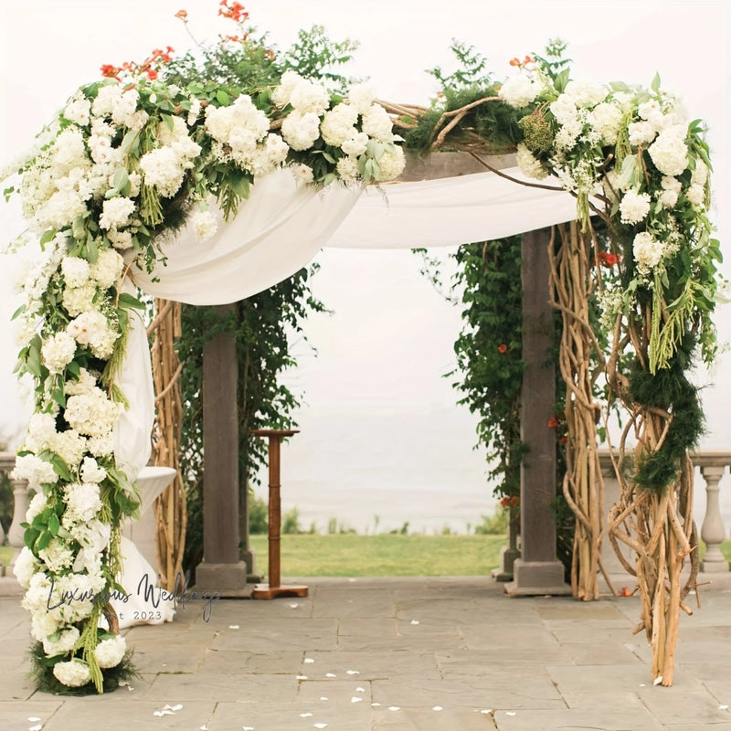 Artificial Hydrangea Flower Heads - Wedding & Home Décor 10Pcs Hydrangea Luxurious Weddings