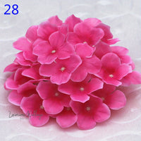 Artificial Hydrangea Flower Heads - Wedding & Home Décor 10Pcs Hydrangea Luxurious Weddings