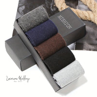 Men's Geometric Pattern Crew Socks Mens socks Luxurious Weddings