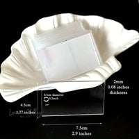 50 Acrylic Place Cards Place Cards Luxurious Weddings