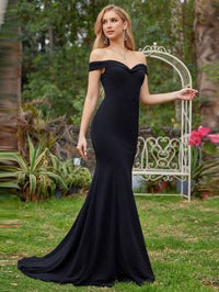 Teresa Off Shoulder Tube Mermaid Hem Wedding Dress Wedding Dresses Luxurious Weddings