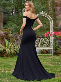 Teresa Off Shoulder Tube Mermaid Hem Wedding Dress Wedding Dresses Luxurious Weddings