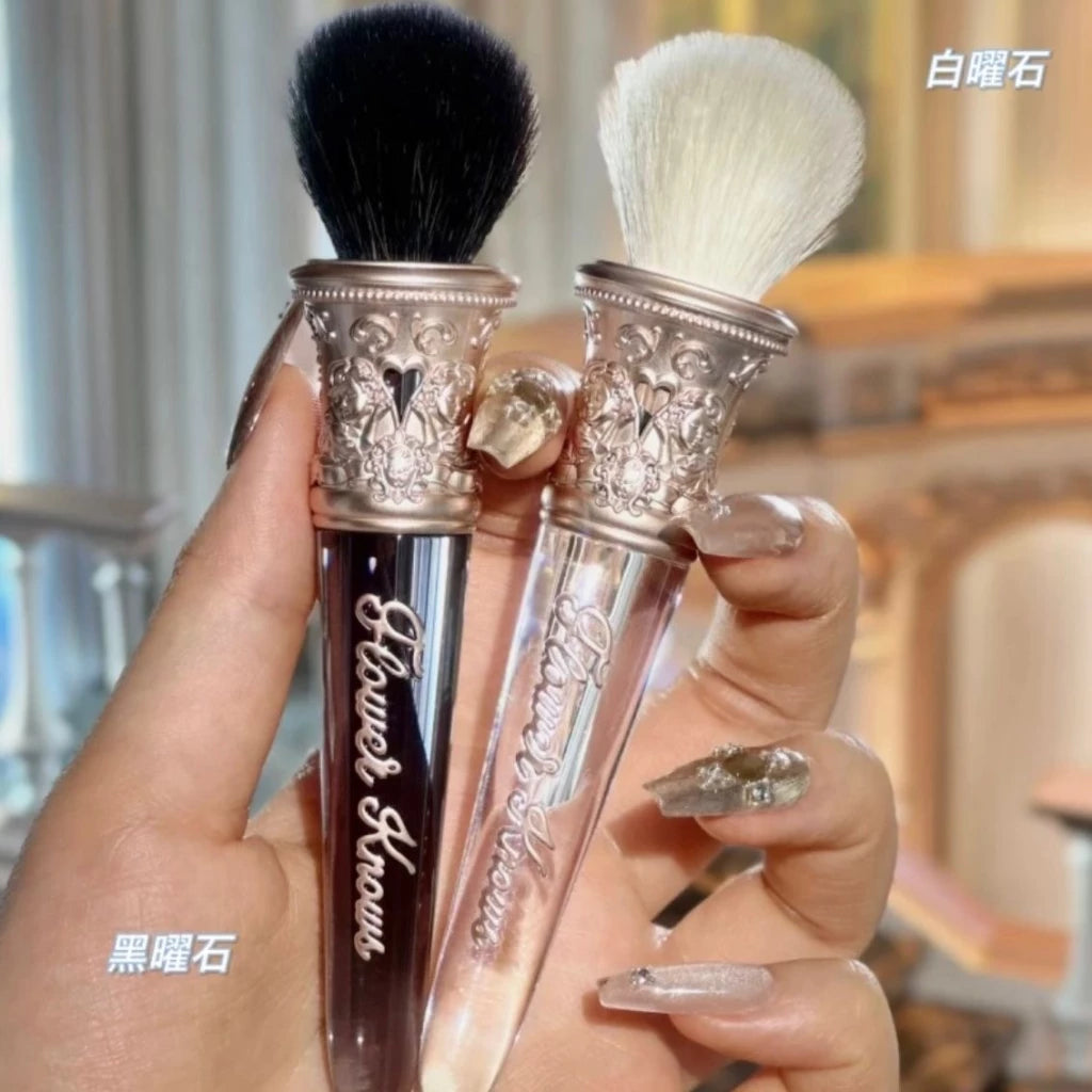 Flower Knows Swan Stippling Brush - Swan Ballet Wool Makeup Essentials Luxurious Weddings