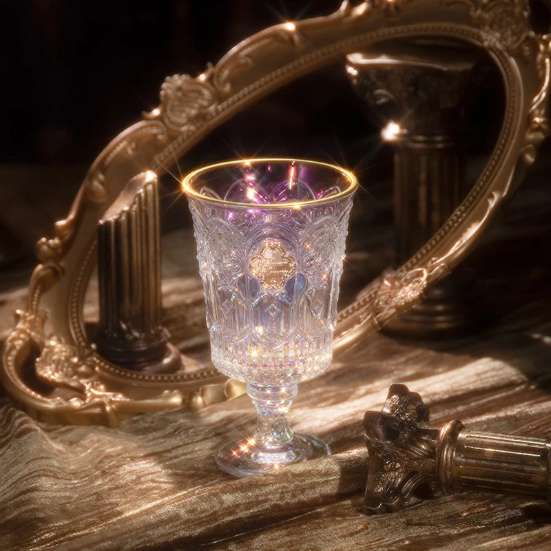 Flower Knows Swan Flower Knows Little Angel Glass Cups Makeup Organizer Luxurious Weddings
