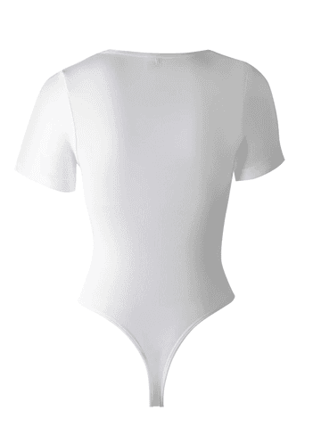 Seamless Short Sleeve Jumpsuit: Abdomen Compression and Butt Lifting Women Shapewear Bodysuits Luxurious Weddings