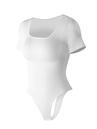 Seamless Short Sleeve Jumpsuit: Abdomen Compression and Butt Lifting Women Shapewear Bodysuits Luxurious Weddings