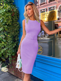 Lilac Purple Bandage Dress Bandage Dress Luxurious Weddings