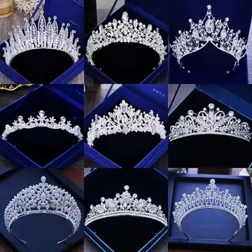 Crystal Queen Wedding Tiara Tiaras Luxurious Weddings