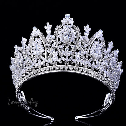 Princess Crown Bridal Tiara By Luxurious Crown Luxurious Weddings