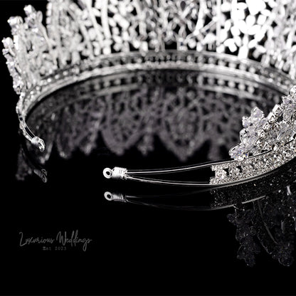 Princess Crown Bridal Tiara By Luxurious Crown Luxurious Weddings