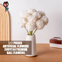 Faux Chrysanthemum Ball Bouquet - By Luxurious Chrysanthemum's Luxurious Weddings