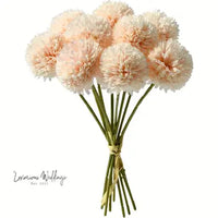 Faux Chrysanthemum Ball Bouquet - By Luxurious Chrysanthemum's Luxurious Weddings