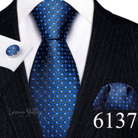 Barry·Wang Blue Green Teal Leaves Neck Tie Set By Luxurious Mens Ties Luxurious Weddings