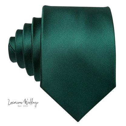 Olive Green Tie Set Necktie set Luxurious Weddings