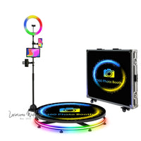 360 Photo Booth with RGB Light Luxurious Weddings