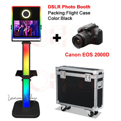 15.6-inch Touch Screen DSLR Photo Booth DSLR Photo Booths Luxurious Weddings
