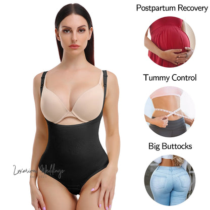 Seamless Tummy Control Bodysuit Waist Trainer Shapewear Luxurious Weddings
