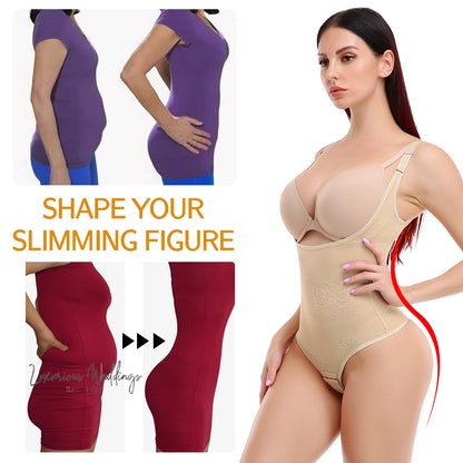 Seamless Tummy Control Bodysuit Waist Trainer Shapewear Luxurious Weddings