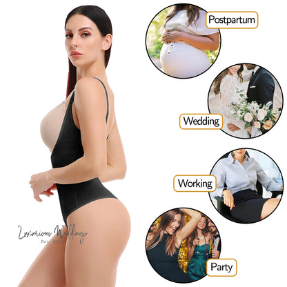 Seamless Tummy Control Bodysuit Waist Trainer Shapewear Luxurious Weddings