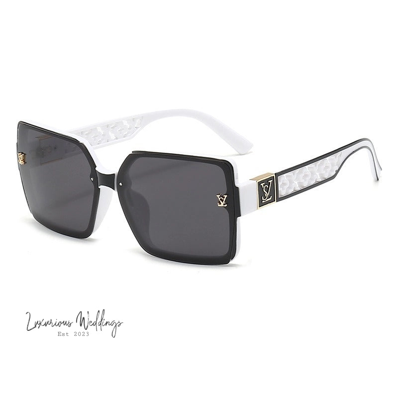 Luxury Square Fashion Sunglasses UV400 sunglasses Luxurious Weddings