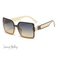 Luxury Square Fashion Sunglasses UV400 sunglasses Luxurious Weddings