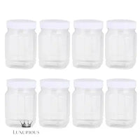 Airtight Plastic Storage Jars 8pcs Set jars Luxurious Weddings