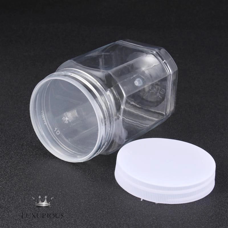 Airtight Plastic Storage Jars 8pcs Set jars Luxurious Weddings