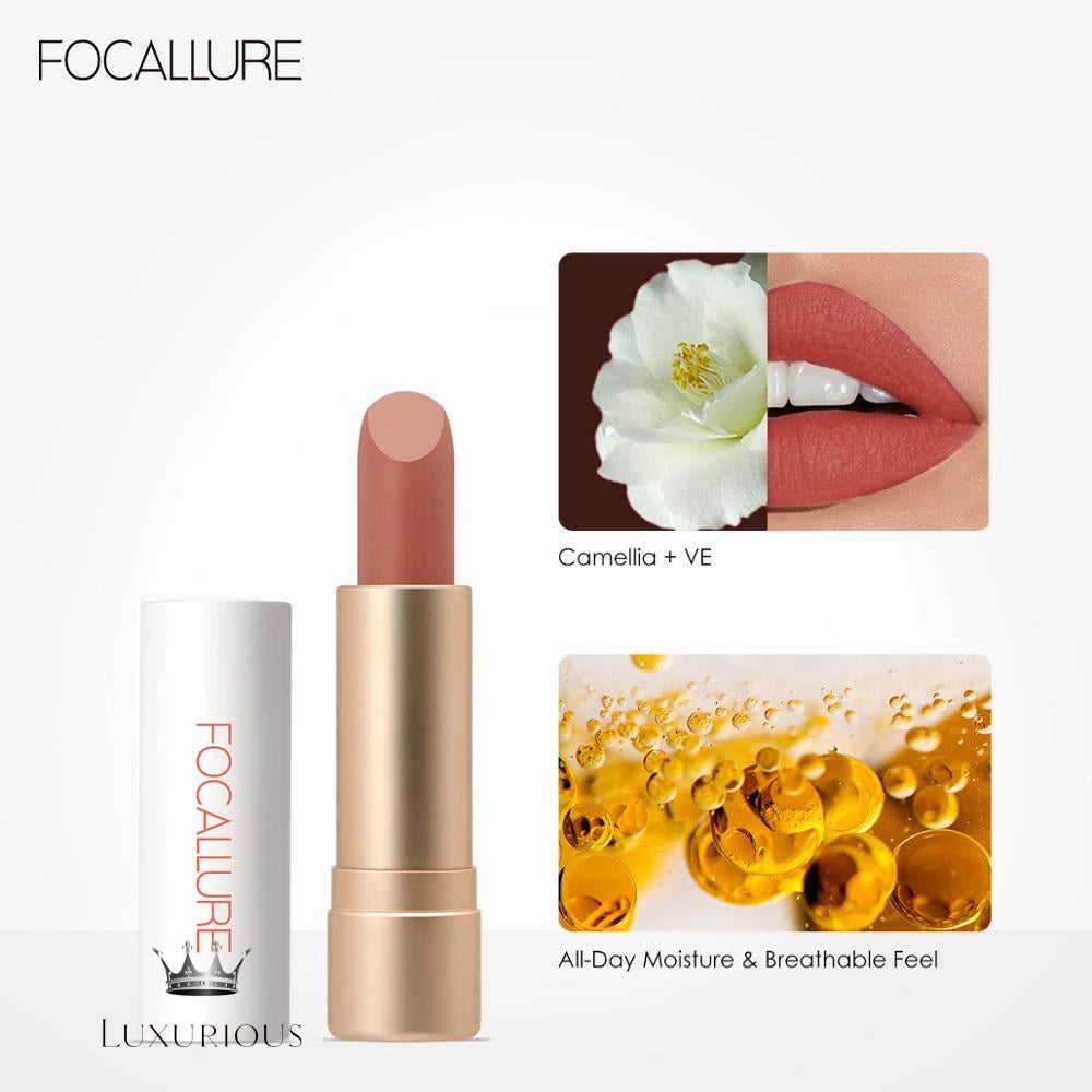 FOCALLURE Moist Matte Lipstick lipstick Luxurious Weddings