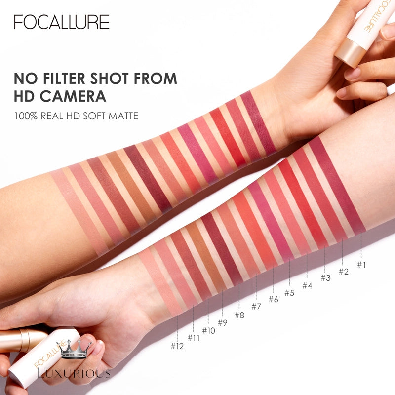 FOCALLURE Moist Matte Lipstick lipstick Luxurious Weddings