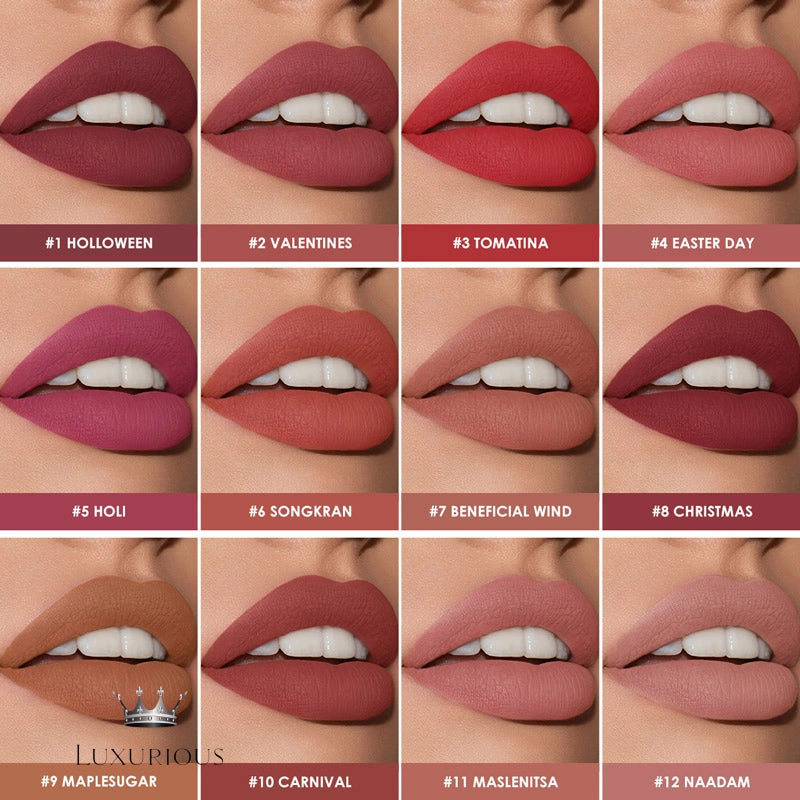 FOCALLURE Moist Matte Lipstick lipstick Luxurious Weddings