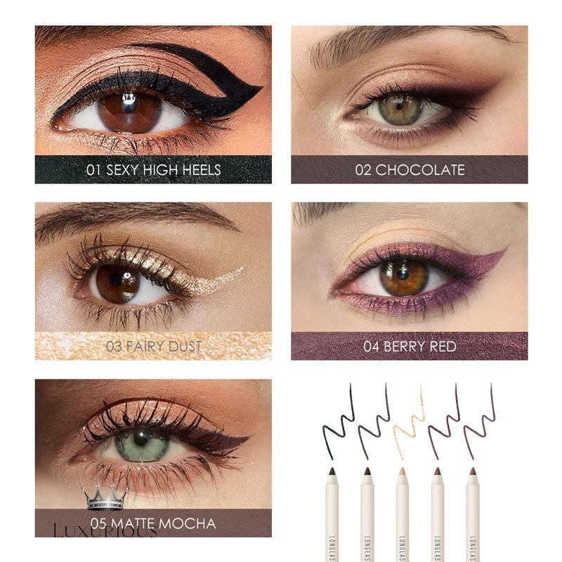 FOCALLURE Gel Eyeliner Pencil - Long Lasting & Waterproof eyeliner Luxurious Weddings