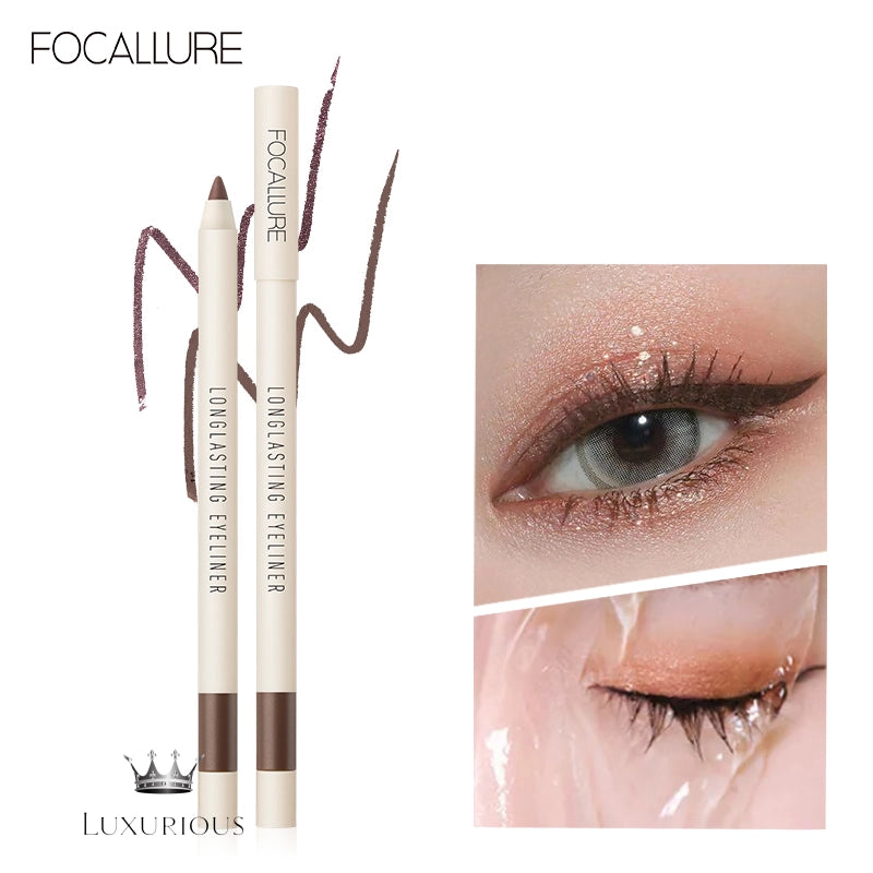 FOCALLURE Gel Eyeliner Pencil - Long Lasting & Waterproof eyeliner Luxurious Weddings
