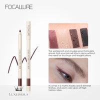 FOCALLURE Gel Eyeliner Pencil - Long Lasting & Waterproof eyeliner Luxurious Weddings